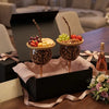 Leopard Print Glass Gift Set