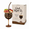 Leopard Print Glass Gift Set