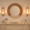 Gold Metal Bow Wall Sconce