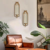 Gold Metal Bow Wall Sconce