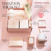 Pink Spa Relaxation Gift Basket with Blanket