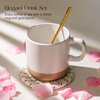 Pink Spa Relaxation Gift Basket with Blanket