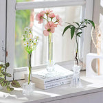 Glass Bud Vase with Silicone Case