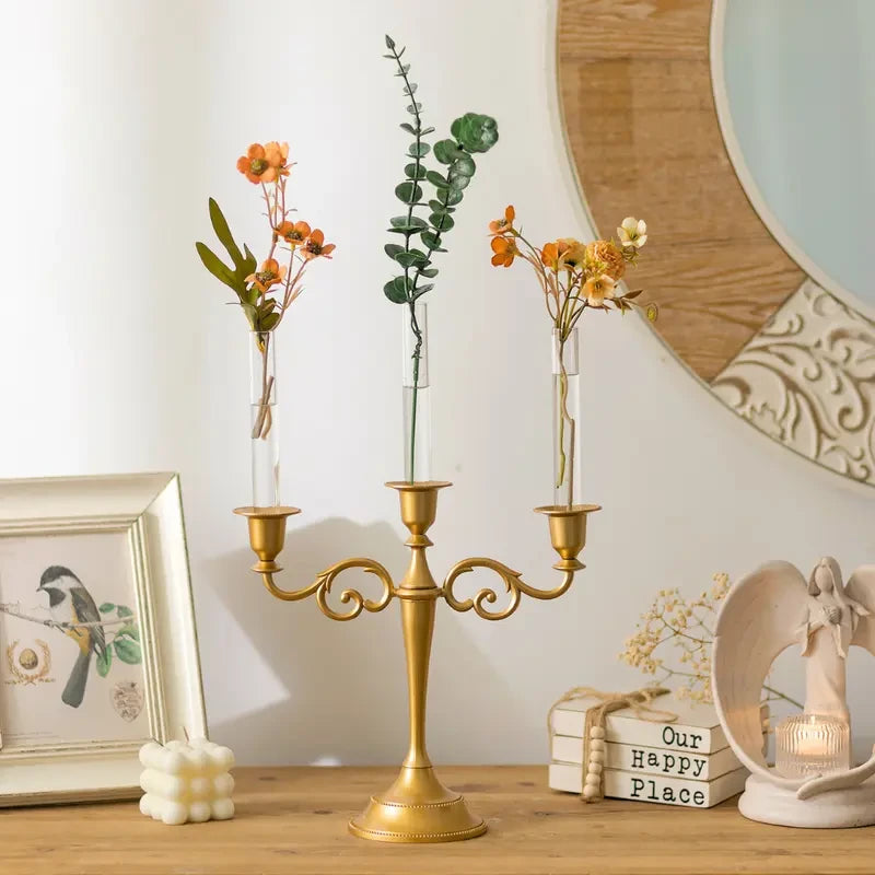 Glass Bud Vase with Silicone Case