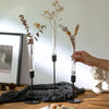 Glass Bud Vase with Silicone Case
