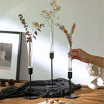 Glass Bud Vase with Silicone Case