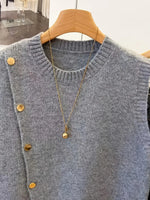 Sleeveless Knit Vest