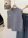 Sleeveless Knit Vest