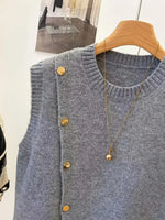 Sleeveless Knit Vest