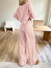 Loose Fit Knit Loungewear Set