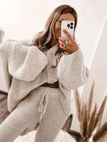 Relaxed Knit Matching Set