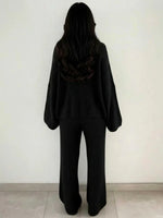 Relaxed Knit Matching Set