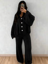 Relaxed Knit Matching Set