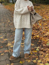 Loose Fit Knitted Sweater