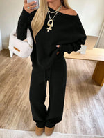 Casual Knit Sweater Set
