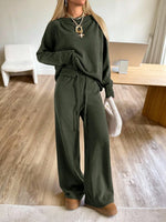 Casual Knit Sweater Set
