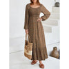 Floral Smocked Beach Maxi Dress