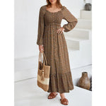 Floral Smocked Beach Maxi Dress