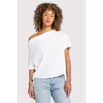 nuuds Vintage Cotton Off The Shoulder T-Shirt