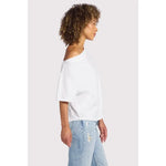 nuuds Vintage Cotton Off The Shoulder T-Shirt