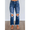 Dark Wash Stretchy Jeans