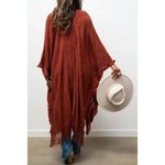 Cozy Bohemian Ruana