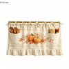 Farmhouse Ruffled Linen Oven Cover