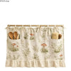 Farmhouse Ruffled Linen Oven Cover