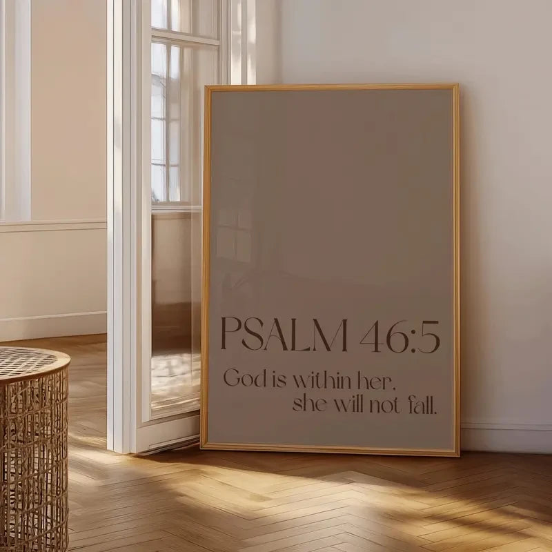 Minimalist Scripture Wall Art Set