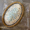Elliptical Rattan Storage Tray