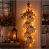 Farmhouse Autumn Pumpkin Wall Hanging