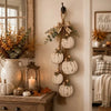 Farmhouse Autumn Pumpkin Wall Hanging