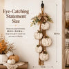 Farmhouse Autumn Pumpkin Wall Hanging