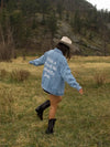 What a Friend In Jesus Denim Jacket