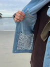 What a Friend In Jesus Denim Jacket