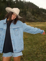 What a Friend In Jesus Denim Jacket