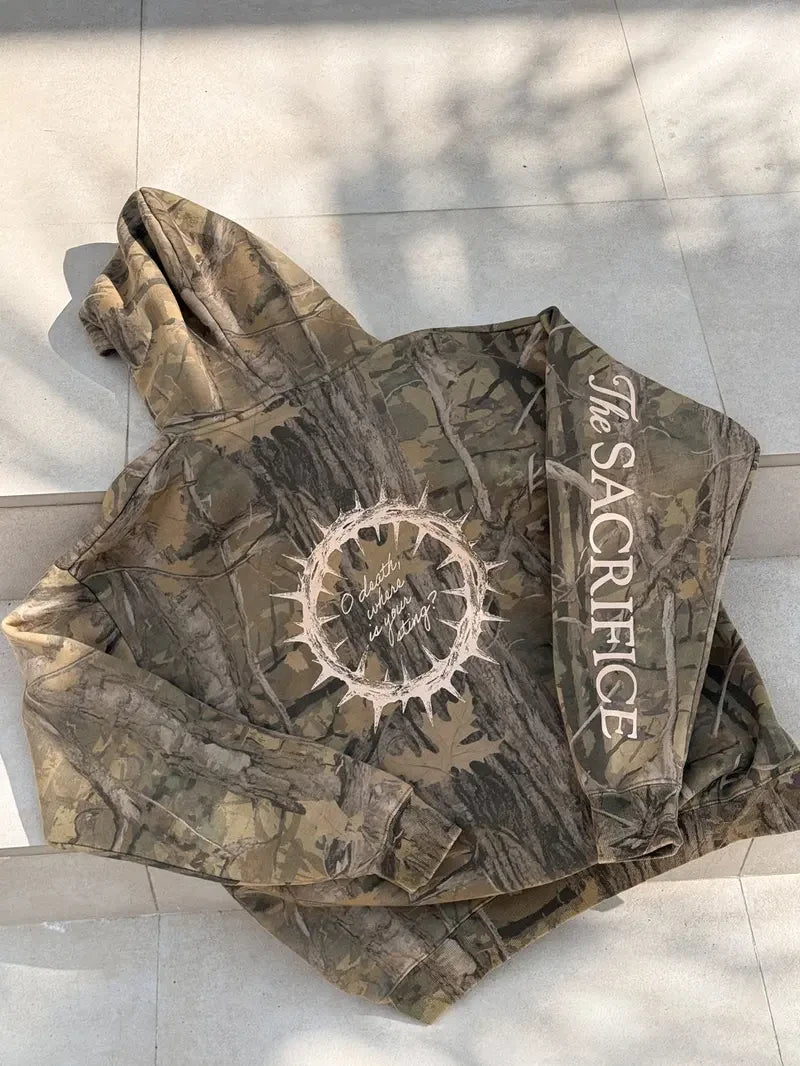 Camo Sacrifice Hoodie