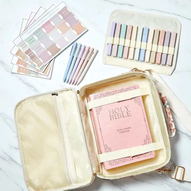 Gejoy Leather Bible Bag
