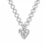 Chunky Gold Heart Necklace