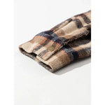 Fleece Plaid Hooded Shacket