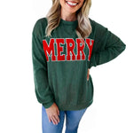 Corded Velvet Christmas Lounge Set