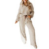 Striped Knit Lounge Set