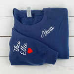 Custom Embroidered Grandma Sweatshirt