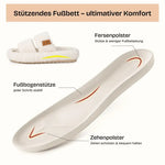 EverFoams Fuzzy Open-Toe Slippers