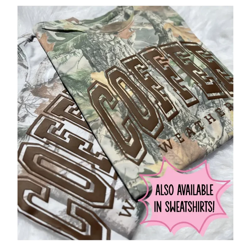 Oversized Camo Cotton T-Shirt