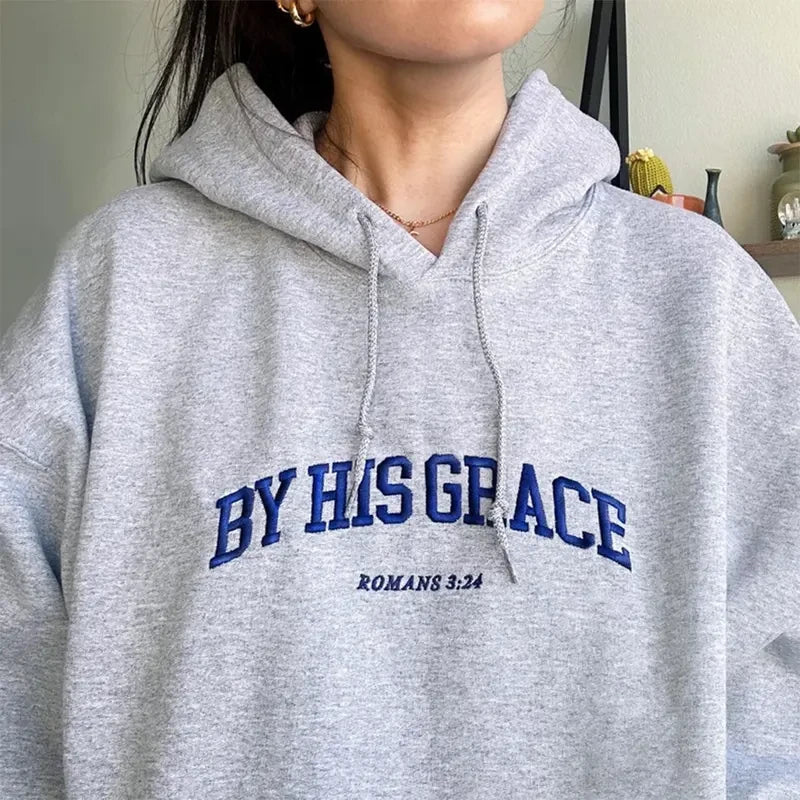 Embroidered Christian Gym Hoodie