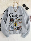 Cartoon Inspired Fall Sweatshirt