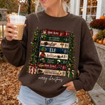 Retro Christmas Movie Sweatshirt