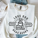 Vintage Christian Book Lover Sweatshirt