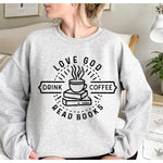 Vintage Christian Book Lover Sweatshirt